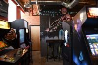 Arcade bar with vintage games opens Friday in Detroit basement near Greektown | MLive.com