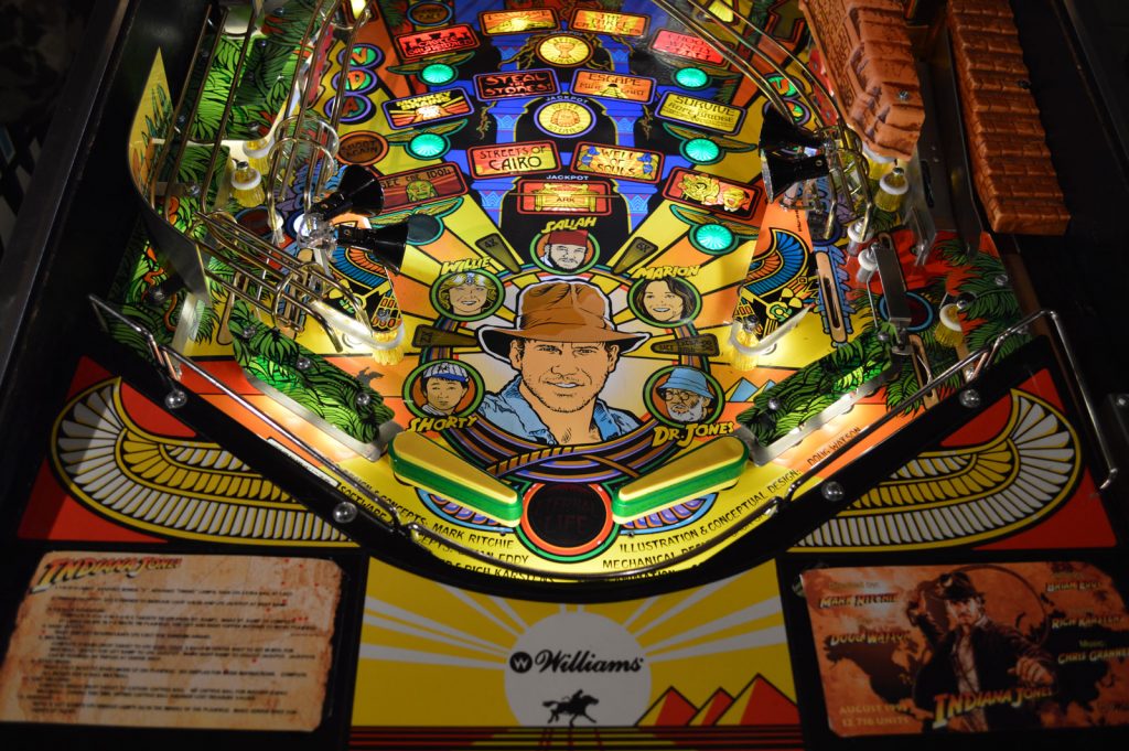 Williams Indiana Jones pinball