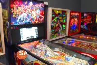 Play pinball and drink freshly roasted coffee in one place!