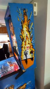 Lethal Weapon 3 Pinball Right Backbox